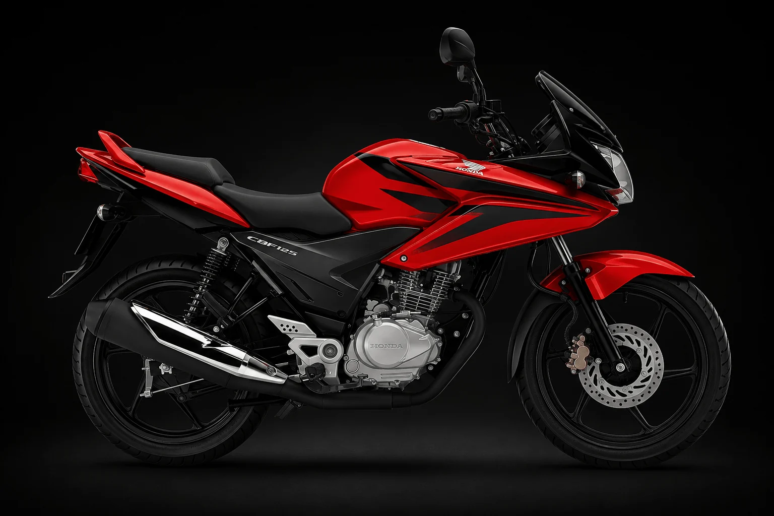 Εκπαιδευτική μοτοσυκλέτα Honda CBF 125 κατηγορίας A1 με συμπλέκτη